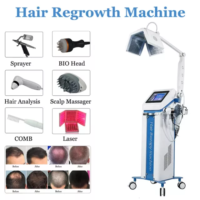 Laser Hair Regrowth Led Light Hair Generator Growth Machine Hair Loss Treatment