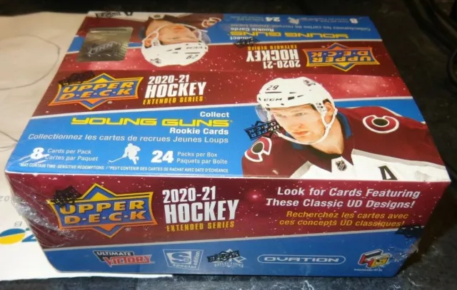2020-21 Upper Deck Extended Series Hockey 24-Pack Retail Box