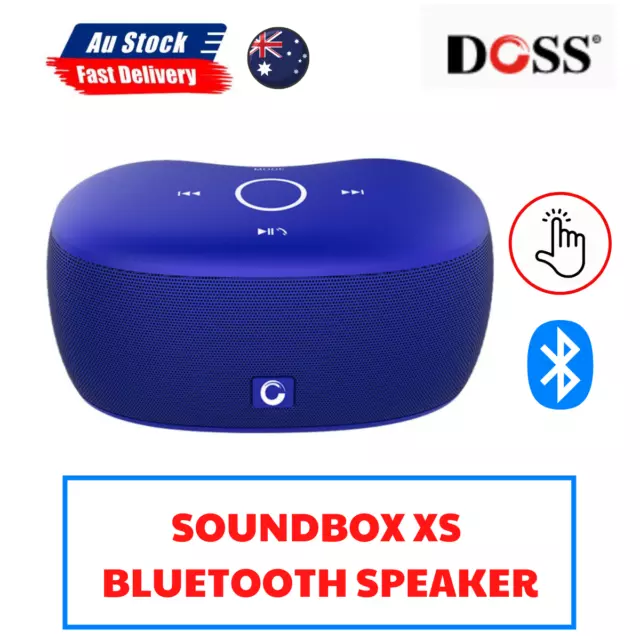 Portable Soundbox Xs Bluetooth Speaker Bluetooth Bt4.0 Blue