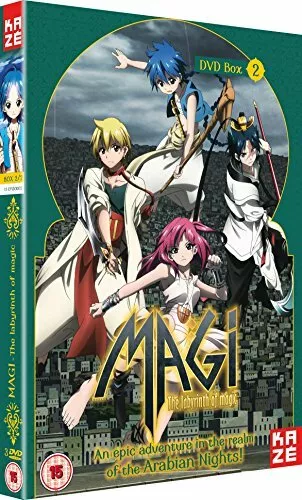 Magi: The Labyrinth of Magic: Season 1 2 3 (Vol.1 - 63 End) ~ All Region ~  New