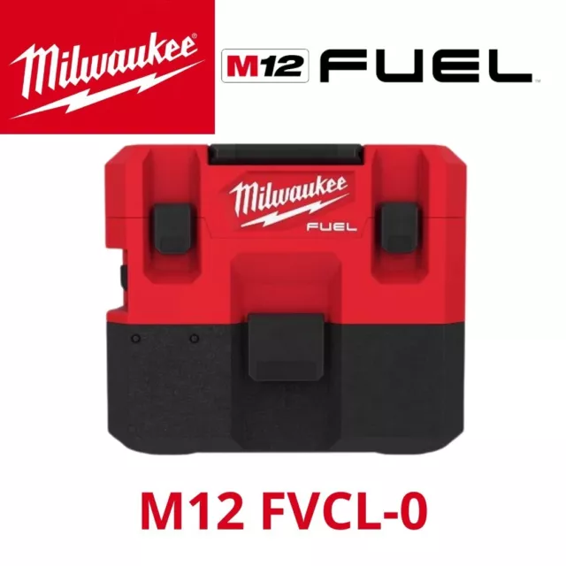 Aspiratore Milwaukee Compatto M12FUEL Solidi/Liquidi M12 FVCL-0