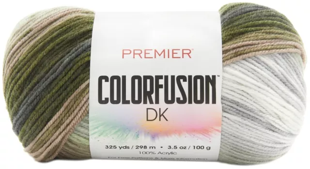 Premier Colorfusion DK Yarn-Woodland 1196-10