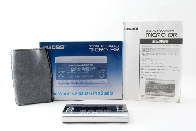 Boss MICRO BR 4 Multi Track Recorder w/Memory Card [Exc+++] from JAPAN A1288