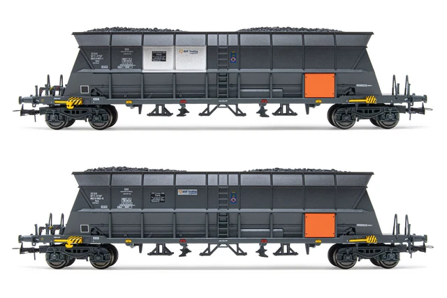 Wagon Tombereau Jouef Ho – Fads SNCF SCRC 066 8 117-6, Marron, échelle Ho