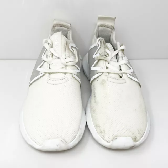 Adidas Womens Tubular Viral 2 BY9743 White Running Shoes Sneakers Size 8 3