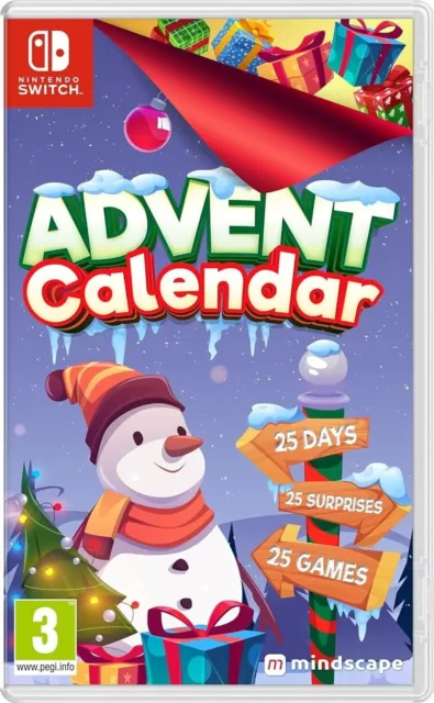 Advent Calendar (Switch)  SEALED CARTRIDGE - FREEPOST 1ST CLASS POST