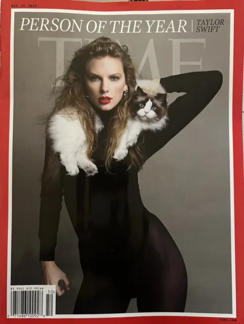 Time Magazine (December 2023) Taylor Swift- Person of The Year *CAT COVER*