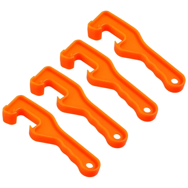 4pcs Bodet Lid Opender Wrench Treer Candon Openner Opening Opening Tool Backet