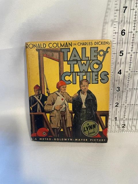 1935 RONALD COLMAN dans TALE OF TWO CITIES Lynn film Big Little Book ...
