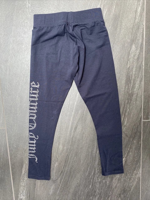 Leggings blu Juicy Couture per bambina con scaffale taglia UK 8-9 anni NUOVISSIMI 2
