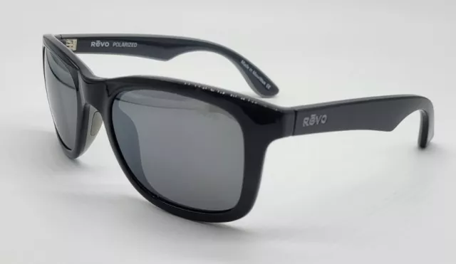 New Revo Re 1000 11 Gy Huddie Black Polarized Authentic Sunglasses   54-19  $299