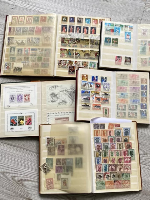 Briefmarken Sammlung Konvolut Belgien Belgisch Kongo Belgique Stamps Lot