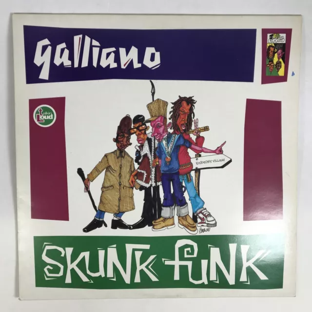 Galliano Skunk Funk UK 12" Vinyl Schallplatte 1992 TLKX23