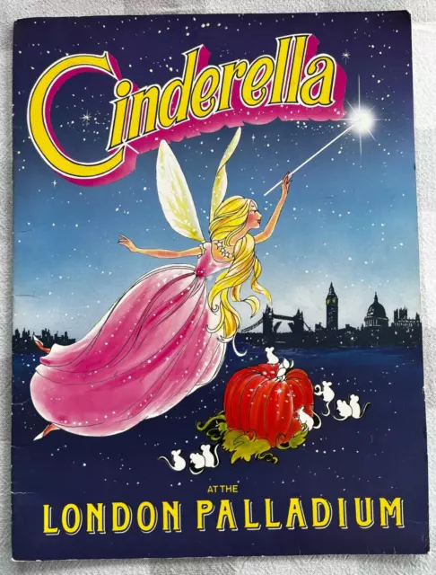 Cinderella London Palladium programme 1985-86 Des O'Connor and Paul Nicholas.