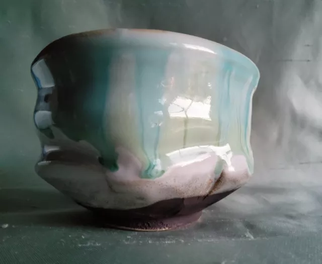 JA110: Chawan, Teeschale von Eichi Kato, Japan, Seto Ware