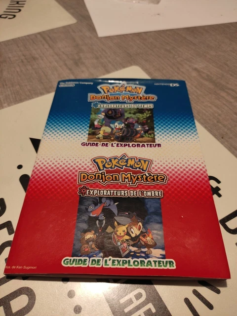 Guide Officiel Pokémon Donjon Mystère : Temps Et Ombres – Nintendo, NEUF Sous Blister