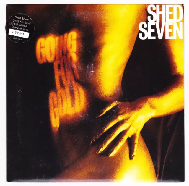 Shed Seven -  Going For Gold  7” Yellow  Vinyl Numbered LTD Edition