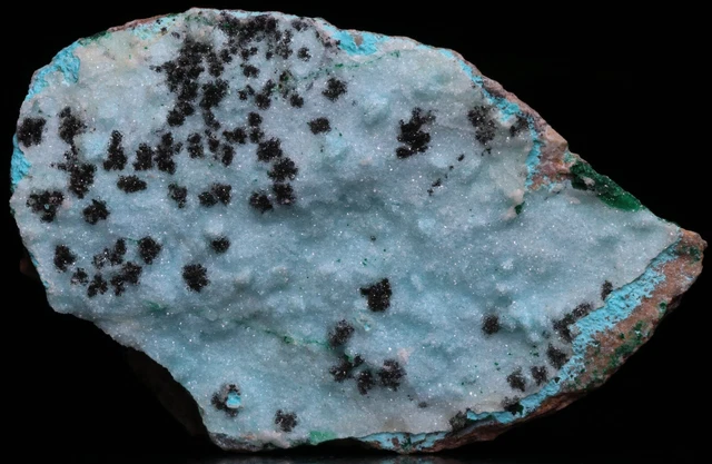 Quartz Over Malachite, Chrysocolla Small Cabinet, Tenke Fungurume Mine, DR Congo