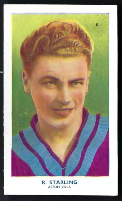 Hill - Berühmte Fussballer (Farbig, Adresse) - #24 Ronald Starling, Aston Villa