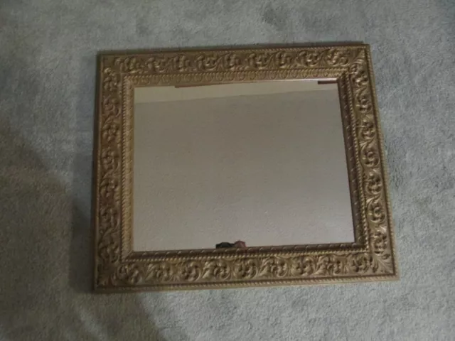 Vintage Frame With Gold Tone Ornate 26"X22" Plastic Frame!