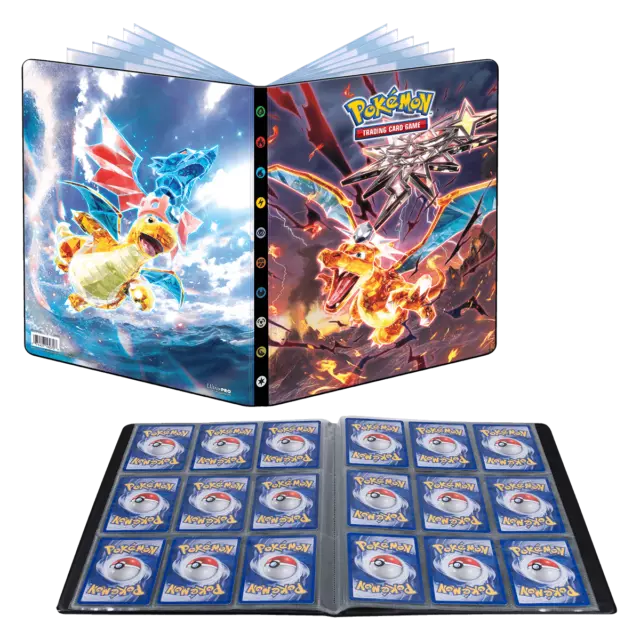 Ultra PRO Pokemon Obsidian Flames A4 9-Pocket 252-Card Portfolio / Binder /Album