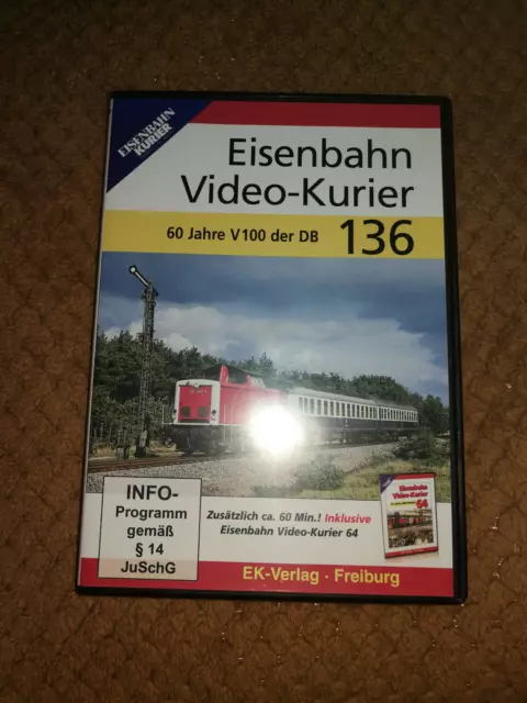 Eisenbahn Video Kurier 136 - 60 Jahre V100 der DB, E 77 10