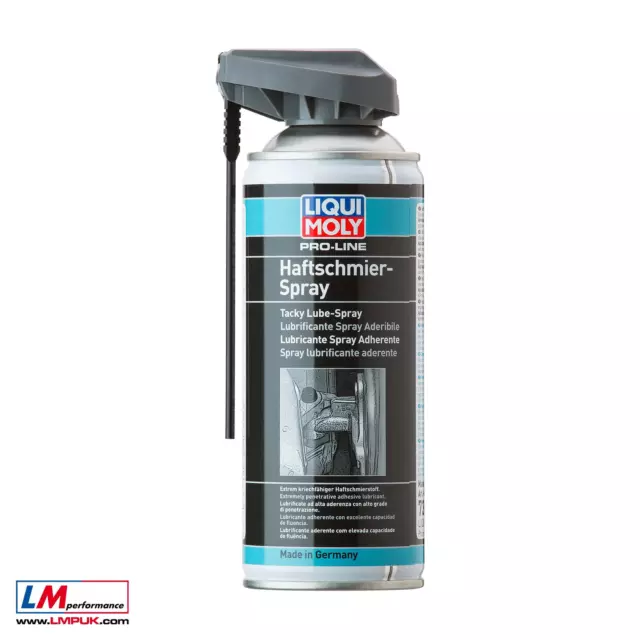 Pro-Line Tacky Lube Spray by LIQUI MOLY Car Door Boot Hinge Oil 400ml - 7388