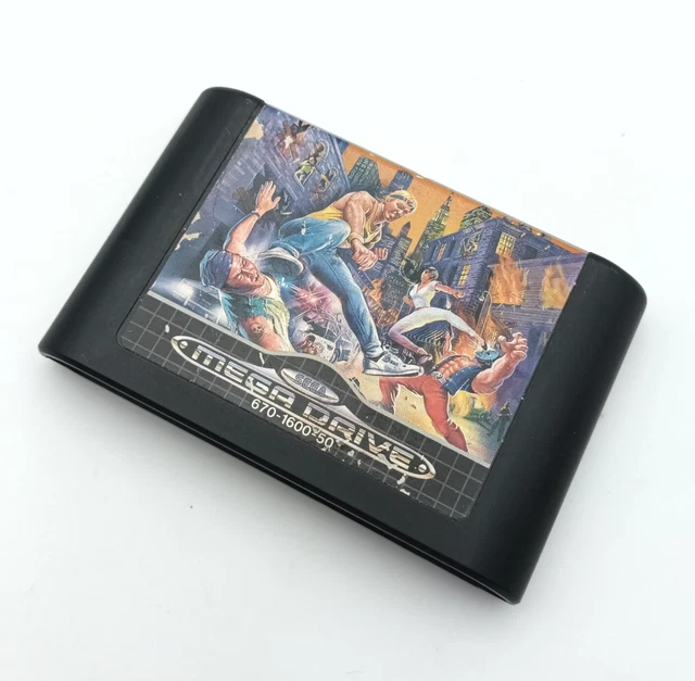 Jeu Sega Mega Drive – Streets Of Rage (cartouche Seule, Reproduction), Comme Neuf
