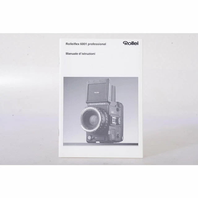 INSTRUCTIONS MANUELLES ORIGINALES Rollei/Rolleiflex 2.8C EUR 29,97 - FR