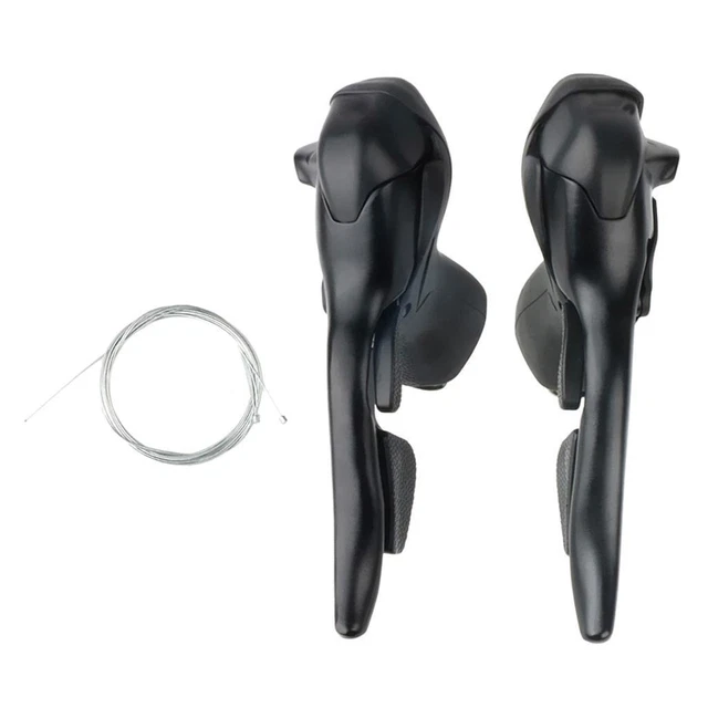 Levier Frein/vitesse Gauche Shimano ST-2203 Triple – Route, 3x9 Vitesses, Noir, Occasion