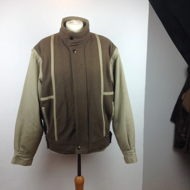 VINTAGE VESTE BLOUSON Homme Pierre Cardin Laine Vert T M EUR 55 00 PicClick FR
