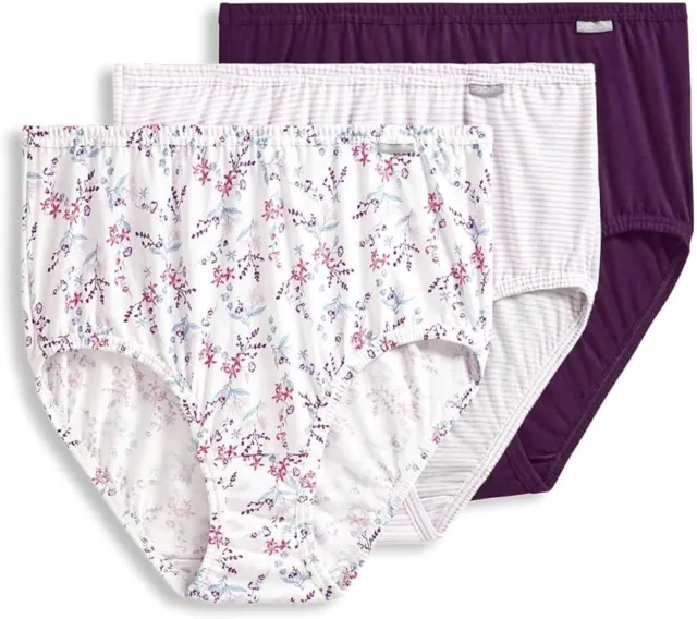 10 Pack JOCKEY Women's Quick Dry Full Brief High Rise Underwear Plus Size 6-22