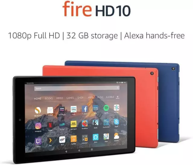 Amazon Fire Hd 10 Tablet With Alexa Full Hd Display 32Gb Wi-Fi - Black 2