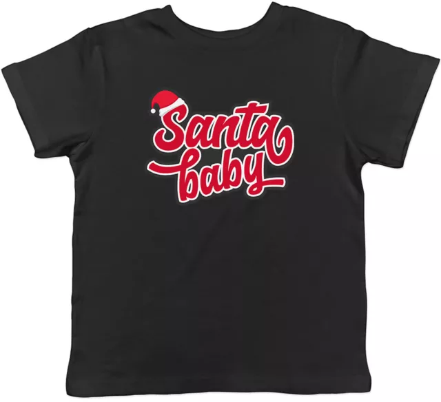 Santa Baby Childrens Kids T-Shirt Boys Girls