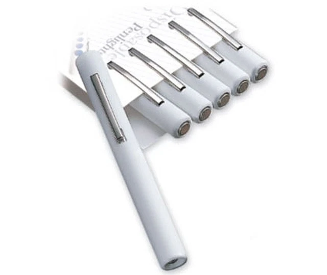 Adlite 351 Disposable Diagnostic Penlight, White (Pack of 6)