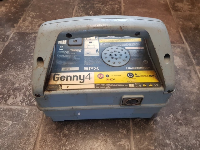 Genny Scan RADIODETECTION GENNY 4 SIGNAL GENERATOR For Cable Avoidance tool Cat ...