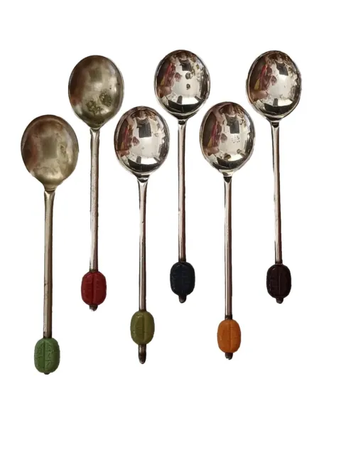 EPNS, Sheffield, vintage coffee spoons set of 6