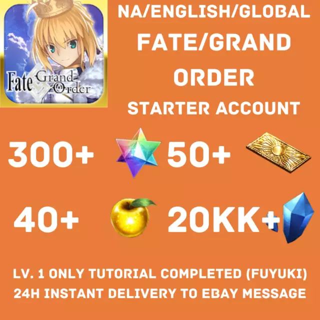 [NA] [1+1] FGO Fate Grand Order Starter 300SQ