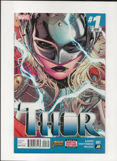 Thor #1 | 2nd Print | Vol 4 | Jane Foster Thor | Love and Thunder | MCU
