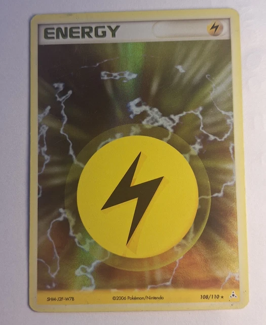 Carte Pokemon ENERGY ELECTRIQUE 108/110 Holo Bloc EX Fantômes Holon FR
