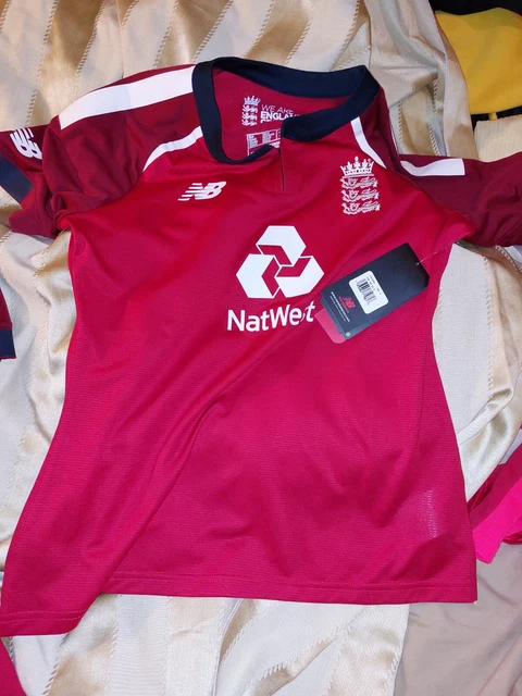 New balance england deals cricket shirt junior
