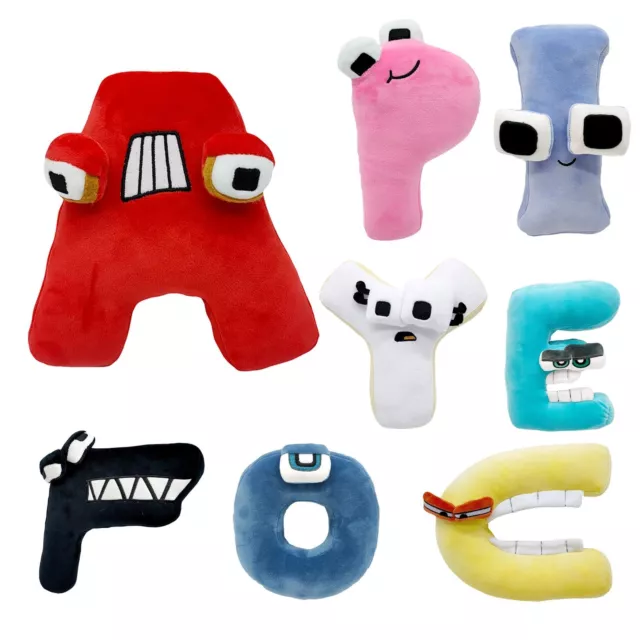 ALPHABET LORE NON-TOXIC Plush Shape Series Baby Educational Toy Home Decor  Xmas $18.55 - PicClick AU