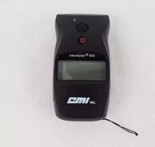 CMI 500 Intoxilyzer Police Breathalyzer ALCO Alcohol Sensor *Broken Screen