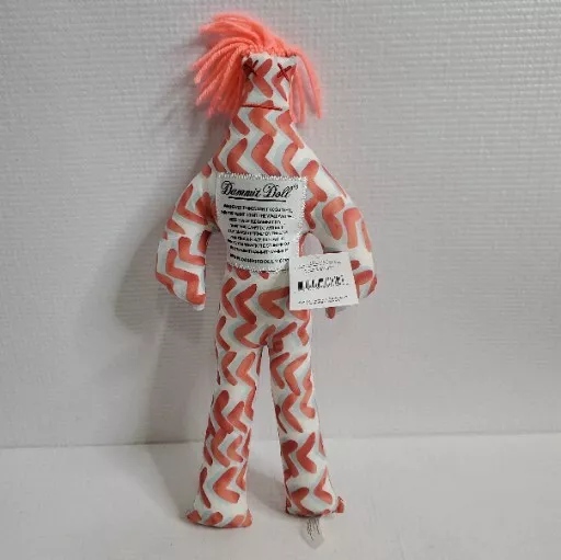 H) LOT of 10 NWT WIN Dammit Dolls Fabric Plush Stress Anger Management  Relief