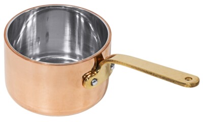 Mauviel m'150s RAME cassa ruolo Ø 16 cm con coperchio manico in acciaio inox 6110.17 