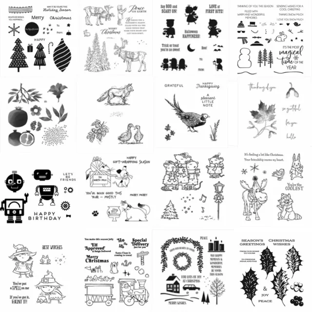 Christmas Halloween Metal Cutting Dies Stamps DIY Scrapbooking Embossing Craft