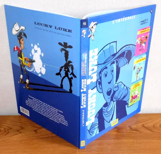 Recueil Reliure Lucky Luke - Eo - Album N°15 - 2004 - De Morris Et Goscinny