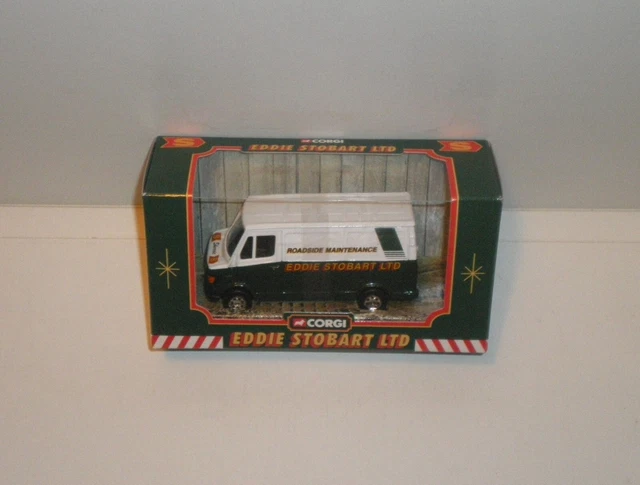 Corgi EDDIE STOBART MERCEDES 207D VAN ' ROADSIDE MAINTENANCE  ' - BNIB - VHTF