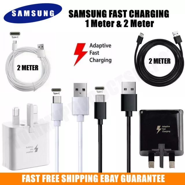 Samsung Adaptive Fast Charger Wall Plug Cable for Galaxy Android Phones Tablets