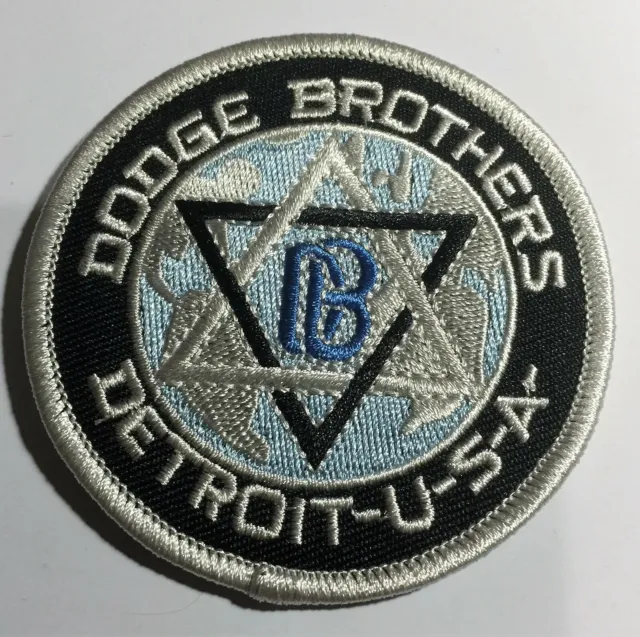 Dodge Brothers Detroit USA, Ute, Car, Sew on, Iron on cloth patch, Embroidered